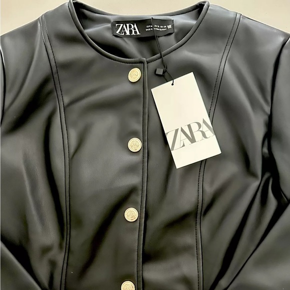 BNWT ZARA blazer - size M (fits S/M) - Picture 5 of 7